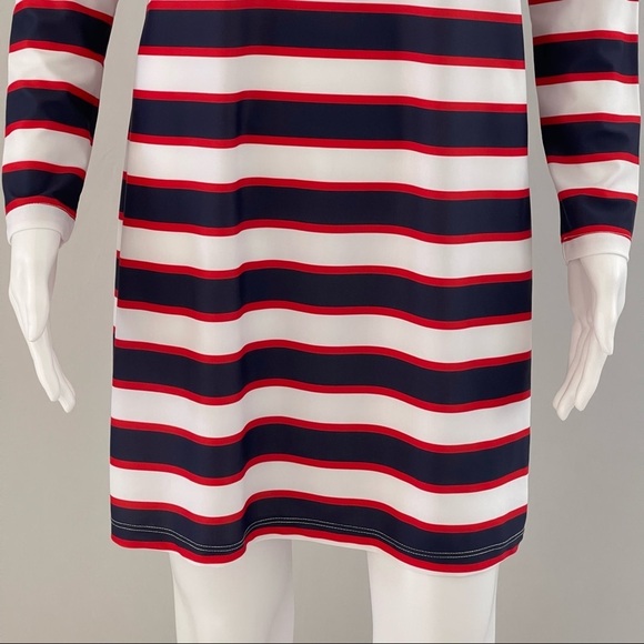 Glamourpuss NYC Red,Blue and White Stripes Dress size Small - Picture 5 of 15